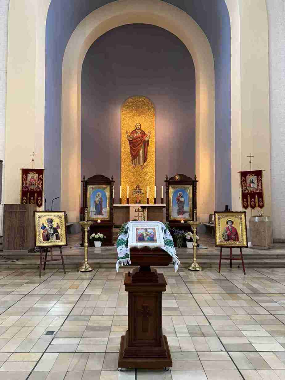 Храм парафії святого благовірного князя Ігоря в Берліні